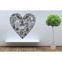 Декоративная наклейка для оформления интерьера Сердце жизни