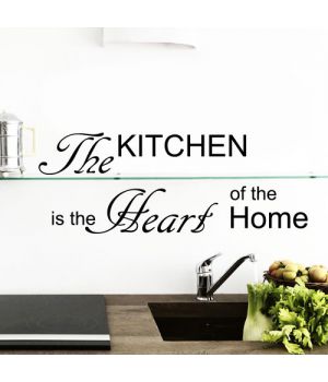 Интерьерная наклейка Kitchen - heart of the home, 66755