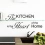 Інтер'єрна наклейка Kitchen - heart of the home, 66755
