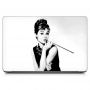Наклейка на ноутбук - Audrey Hepburn