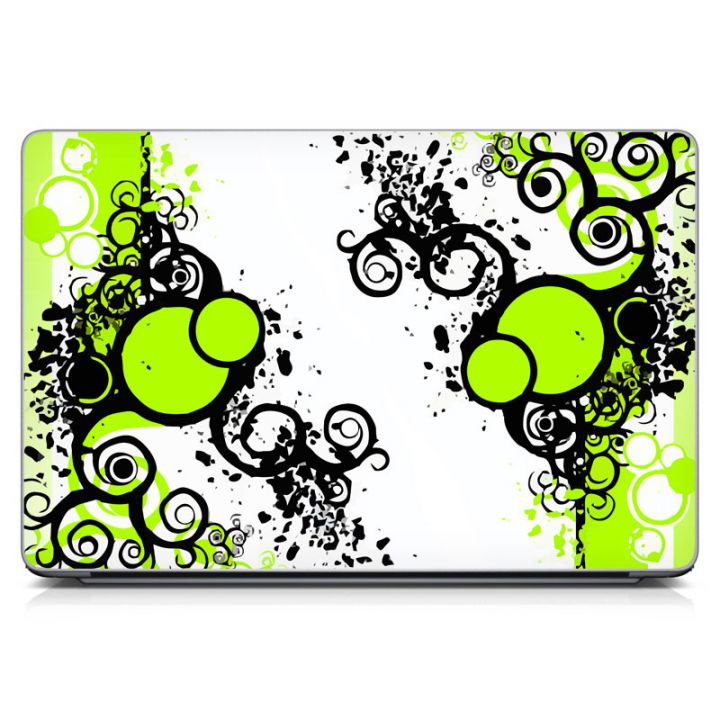 Наклейка на ноутбук - Simply Green
