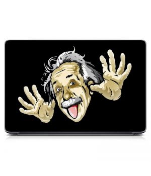 Наклейка на ноутбук - Albert Einstein