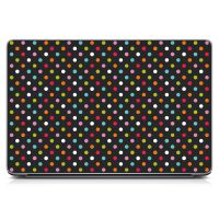 Наклейка на ноутбук - Coloured Dots