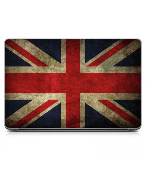 Универсальная наклейка на ноутбук 15.6"-13.3" United Kingdom Flag Матовая 380х250 мм