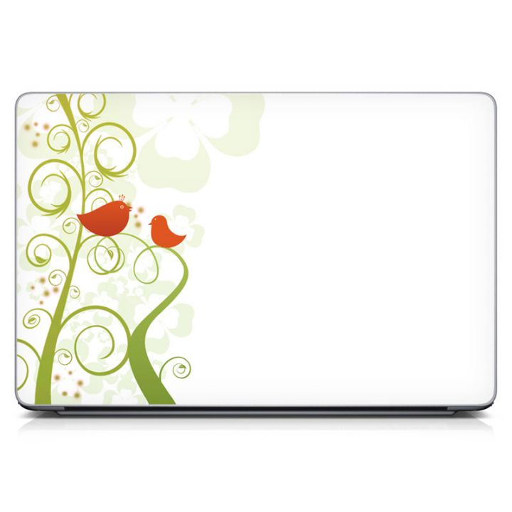 Наклейка на ноутбук - Birdies