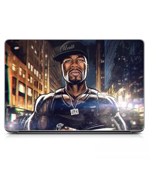 Наклейка на ноутбук - 50 Cent