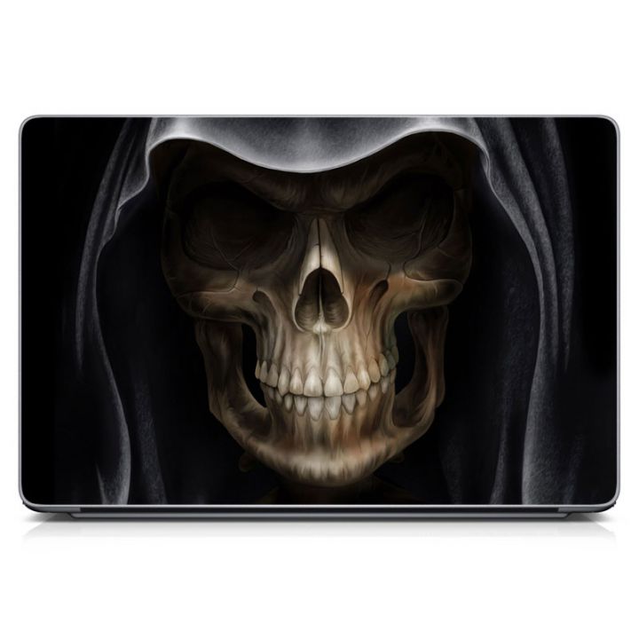 Универсальная наклейка на ноутбук 15.6"-13.3" Death on Hold Матовая 380х250 мм