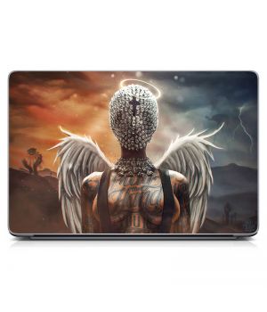 Универсальная наклейка на ноутбук 15.6"-13.3" Sexy Angel Матовая 380х250 мм