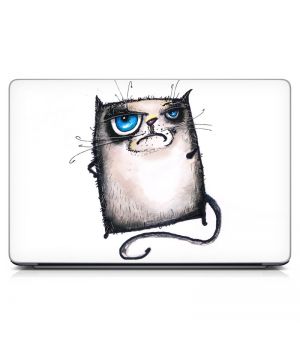 Наклейка на ноутбук - Heavy Cat