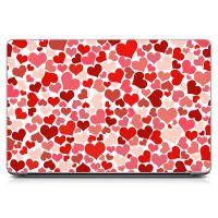 Универсальная наклейка на ноутбук 15.6"-13.3" Sweet Heart Матовая 380х250 мм