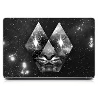 Наклейка на ноутбук - Cosmic Tiger