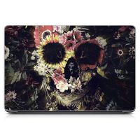 Наклейка на ноутбук - Garden Skull