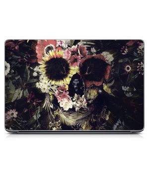 Наклейка на ноутбук - Garden Skull