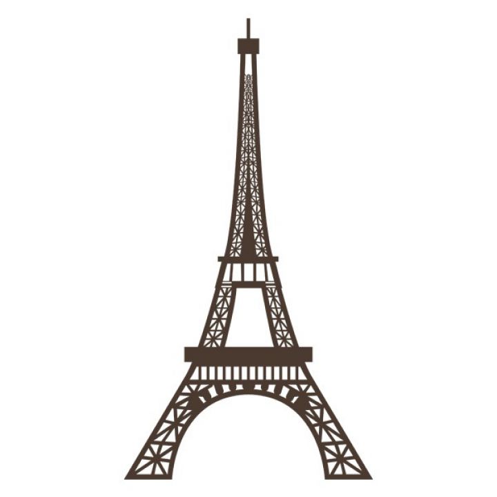 Виниловая Наклейка Glozis Eiffel Tower
