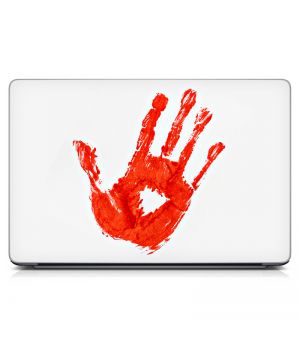Наклейка на ноутбук - Bloody Hand