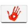 Наклейка на ноутбук - Bloody Hand