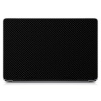 Універсальна наклейка для ноутбука, 13.3"-17.3” 400x260 мм Black Carbon Матова