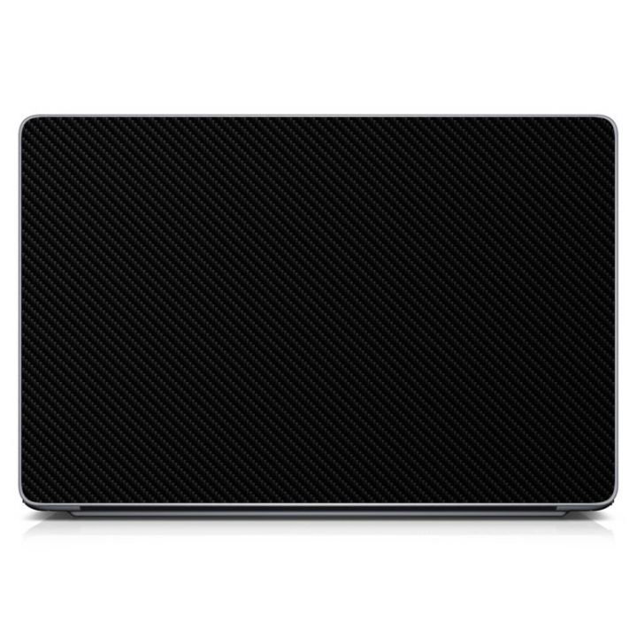 Универсальная наклейка для ноутбука, 13.3"-17.3” 400x260 мм Black Carbon Матовая