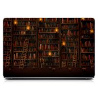 Универсальная наклейка на ноутбук 15.6"-13.3" Library Матовая 380х250 мм