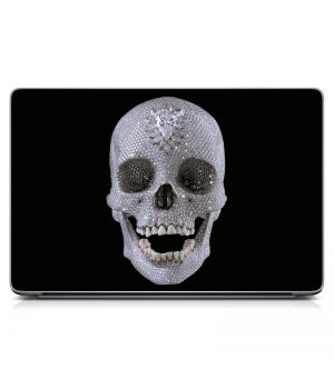 Наклейка на ноутбук - Diamond Skull