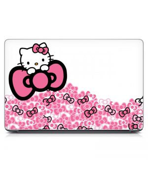 Наклейка на ноутбук - Hello Kitty