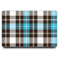 Наклейка на ноутбук - Turquoise Plaid
