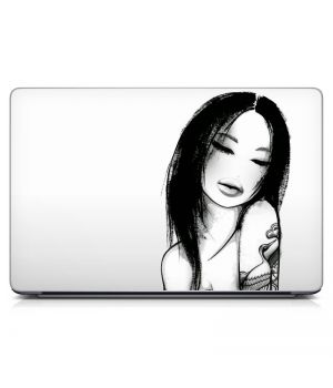 Наклейка на ноутбук - Geisha Yume