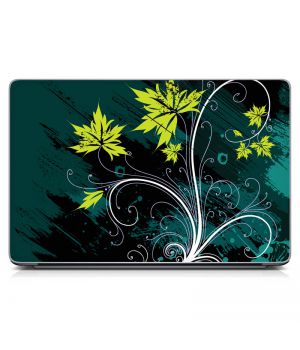 Универсальная наклейка на ноутбук 15.6"-13.3" Petals 380х250 мм
