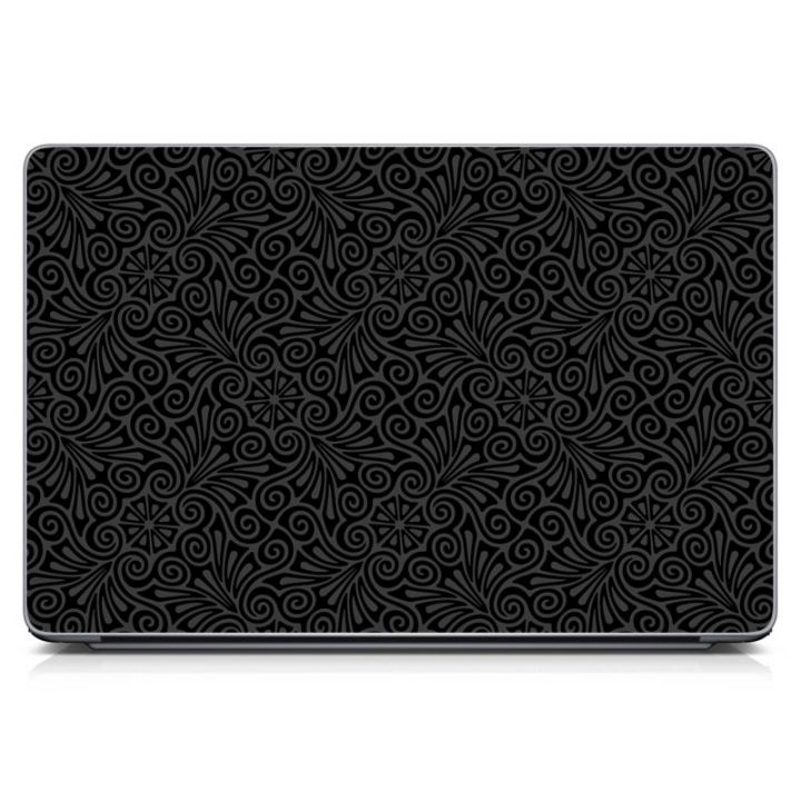 Универсальная наклейка на ноутбук 15.6"-13.3" Damask Noir 380х250 мм