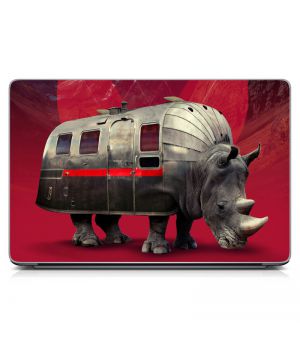 Наклейка на ноутбук - Rhinos