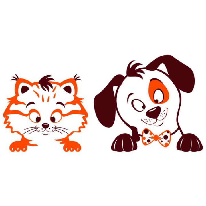 Інтер'єрна Наклейка Glozis Pets