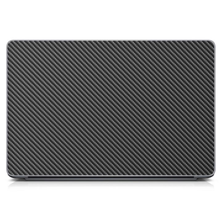 Универсальная наклейка для ноутбука, 13.3"-17.3” 400x260 мм Carbon Fiber Матовая