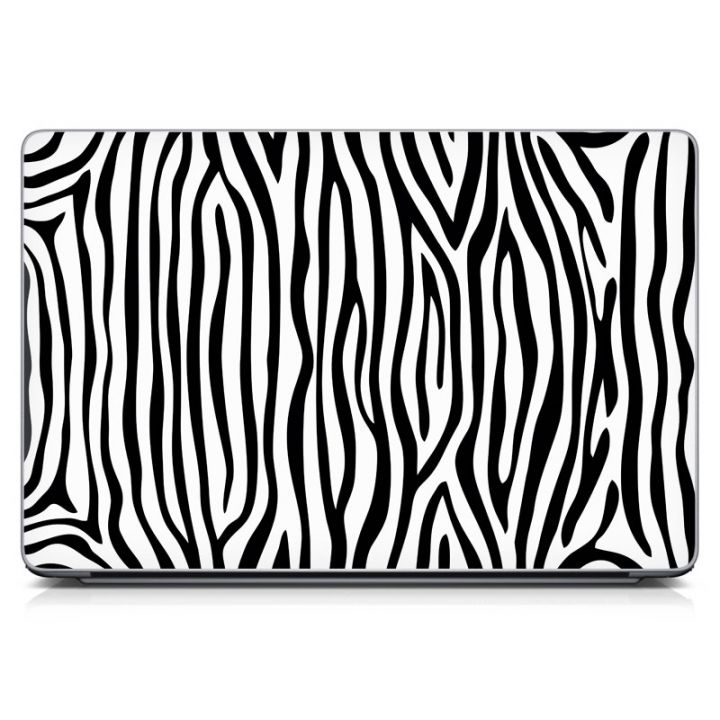 Універсальна наклейка для ноутбука 15.6"-13.3" Zebra Stripes 380х250 мм