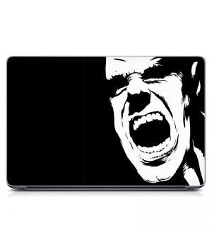 Наклейка на ноутбук - Scream