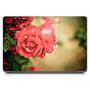 Универсальная наклейка на ноутбук 15.6"-13.3" Vintage Rose Матовая 380х250 мм