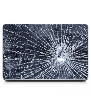 Наклейка на ноутбук - Cracked