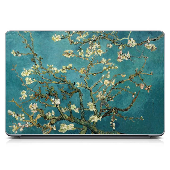 Универсальная наклейка для ноутбука, 13.3"-17.3” 400x260 мм Blossoming Almond Tree Матовая