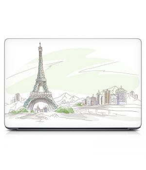 Наклейка на ноутбук - Eiffel Tower
