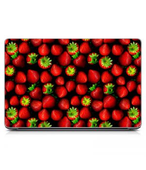 Универсальная наклейка на ноутбук 15.6"-13.3" Strawberry 380х250 мм