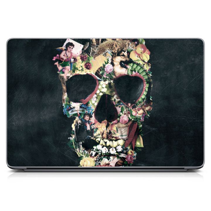 Наклейка на ноутбук - Vintage Skull