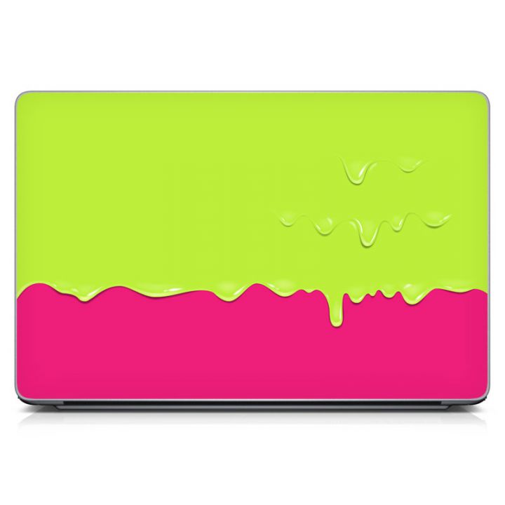 Универсальная наклейка на ноутбук 15.6"-13.3" Liquid Paints 380х250 мм