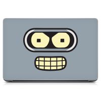 Наклейка на ноутбук - Bender Face