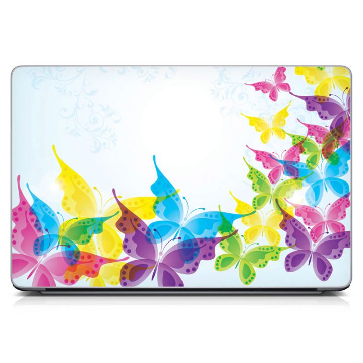 Наклейка на ноутбук - Butterflies