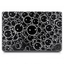 Универсальная наклейка для ноутбука, 13.3"-17.3” 400x260 мм Black Emoticons Матовая
