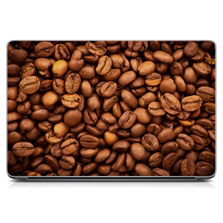 Універсальна наклейка для ноутбука 15.6"-13.3" Coffee Beans 380х250 мм