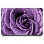Универсальная наклейка на ноутбук 15.6"-13.3" Purple Rose 380х250 мм