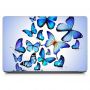 Универсальная наклейка для ноутбука, 13.3"-17.3” 400x260 мм Blue Butterflies Матовая