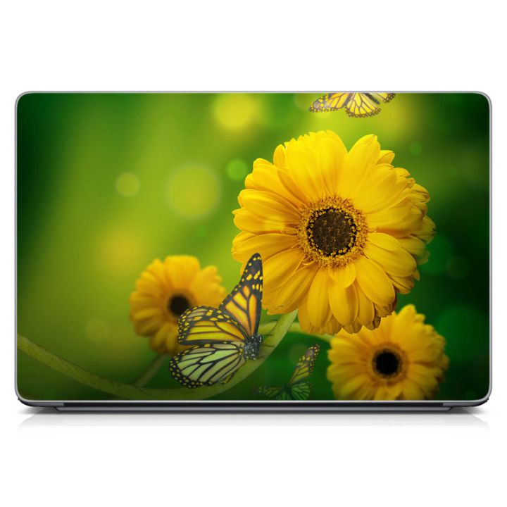 Універсальна наклейка для ноутбука 15.6"-13.3" Butterfly Dream Матова 380х250 мм