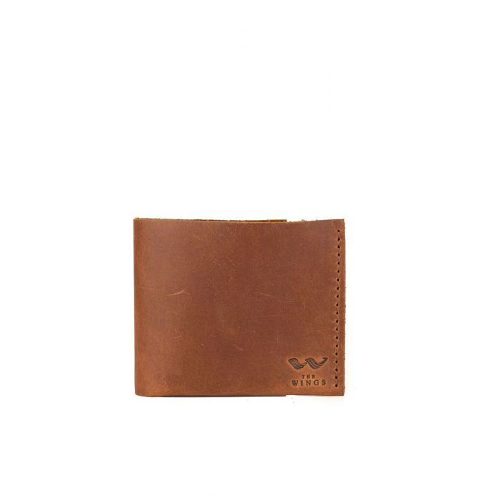 Кожаный мужской кошелек бумажник ручной работы, 76800