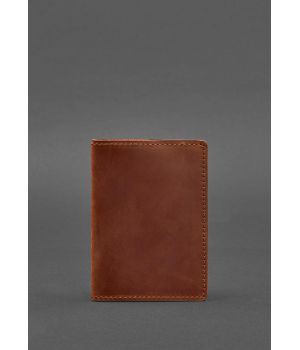 Дизайнерская кожаная обложка на паспорт, 77115